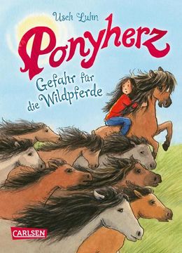 portada Ponyherz 19: Gefahr für die Wildpferde (en Alemán)