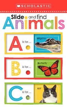 portada Slide and Find Animals                            ABC (Scholastic Early Learners)