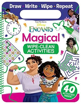 portada Disney Encanto: Magical Wipe-Clean Activities (in English)
