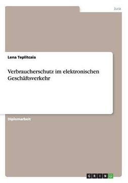 portada Verbraucherschutz im elektronischen Geschäftsverkehr (German Edition)