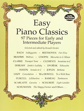 portada easy piano classics,97 pieces for early and intermediate players