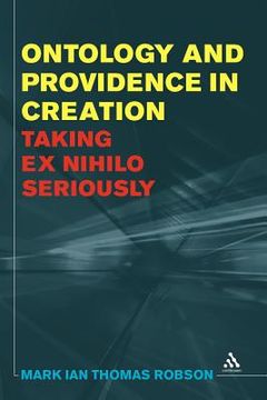 portada ontology and providence in creation (en Inglés)