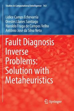 portada Fault Diagnosis Inverse Problems: Solution with Metaheuristics (en Inglés)