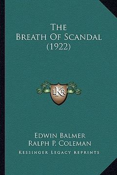 portada the breath of scandal (1922) (en Inglés)