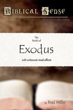 portada biblical sense: the book of exodus (en Inglés)