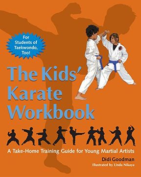 portada The Kids' Karate Workbook: A Take-Home Training Guide for Young Martial Artists (en Inglés)