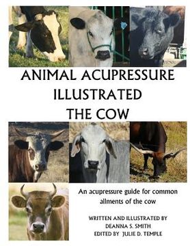 portada Animal Acupressure Illustrated The Cow (en Inglés)