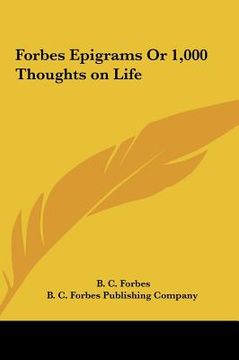 portada forbes epigrams or 1,000 thoughts on life (en Inglés)