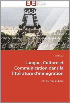 portada Langue, Culture Et Communication Dans La Litterature D'Immigration