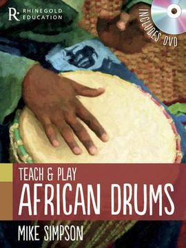portada teach and play african drums (en Inglés)