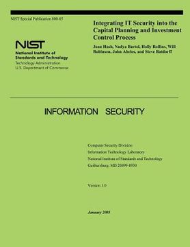 portada Integrating IT Security into the Capital Planning and Investment Control Process (in English)