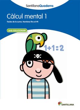 portada Santillana Quaderns Calcul Mental 2 - 9788468013763 (en Catalá)
