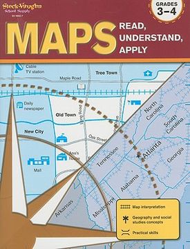 portada maps: read, understand, apply grades 3-4 (in English)