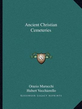 portada ancient christian cemeteries (en Inglés)