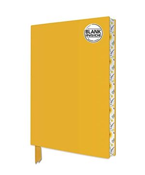 portada Sunny Yellow Blank Artisan Notebook (Flame Tree Journals) (Blank Artisan Notebooks) (en Inglés)