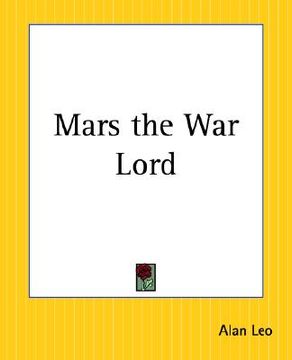 portada mars the war lord (in English)