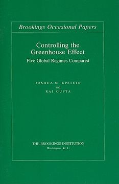 portada controlling the greenhouse effect: five global regimes compared (en Inglés)
