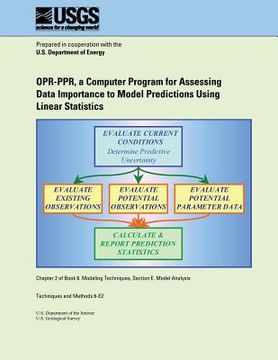 portada OPR-PPR, a Computer Program for Assessing Data Importance to Model Predictions Using Linear Statistics (en Inglés)