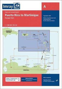 Libro Imray Chart A: Lesser Antilles - Puerto Rico To Martinique ...