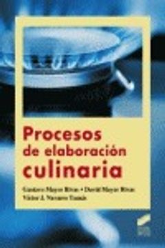 portada Procesos de elaboración culinaria