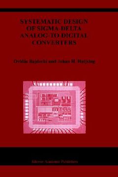 portada systematic design of sigma-delta analog-to-digital converters (in English)