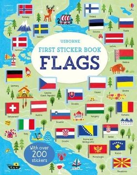 portada First Sticker Book Flags (First Sticker Books)