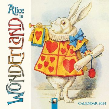 portada Alice in Wonderland Wall Calendar 2024 (Art Calendar) 