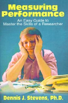 portada measuring performance: an easy guide to master the skills of a researcher (in English)