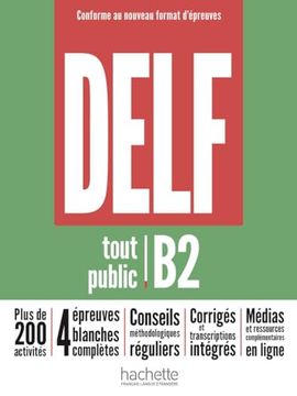 portada Delf Tout Public b2 - Conforme au Nouveau Format D'épreuves
