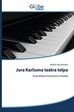 portada Jura Karlsona teātra telpa (Latvian Edition)