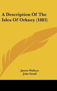 portada a description of the isles of orkney (1883) (in English)