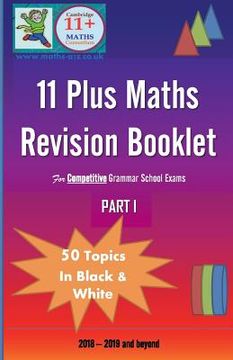 portada 11+ Plus Maths Revision (Card) Booklet: For Competitive Grammar School Exams 