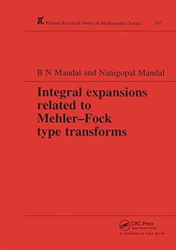 portada Integral Expansions Related to Mehler-Fock Type Transforms (Chapman & Hall (in English)