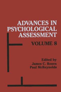 portada Advances in Psychological Assessment (in English)