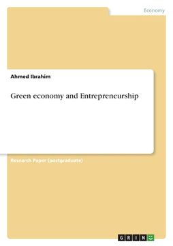 portada Green economy and Entrepreneurship (en Inglés)
