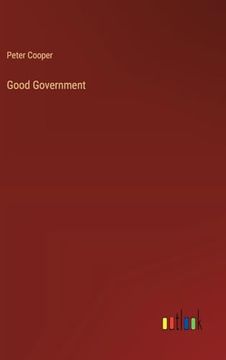 portada Good Government (en Inglés)