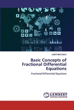 portada Basic Concepts of Fractional Differential Equations (en Inglés)
