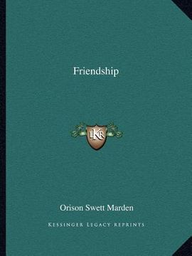 portada friendship (en Inglés)