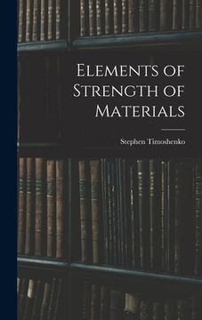 portada Elements of Strength of Materials (en Inglés)