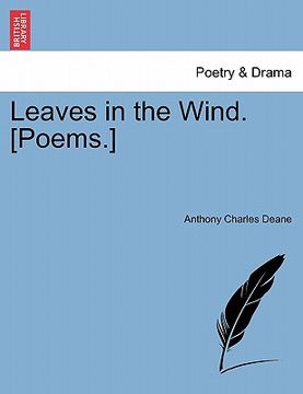 portada leaves in the wind. [poems.] (en Inglés)