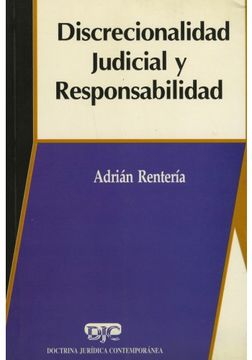 portada discrecionalidad judicial y responsabilidad (in Spanish)