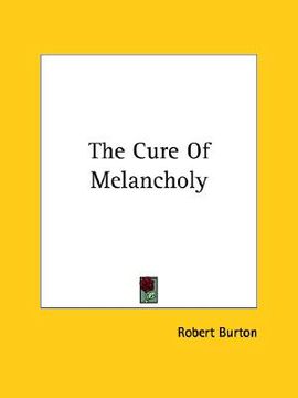 portada the cure of melancholy (en Inglés)