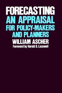 portada forecasting: an appraisal for policy-makers and planners (en Inglés)