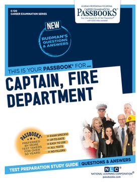 portada Captain, Fire Department (C-120): Passbooks Study Guide Volume 120