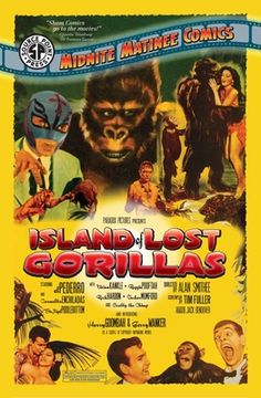 portada The Midnite Matinee Comics Presents: The Island of Lost Gorillas