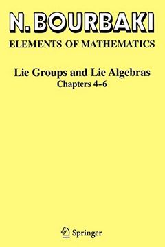 portada Lie Groups and lie Algebras: Chapters 4-6 (Elements of Mathematics) 