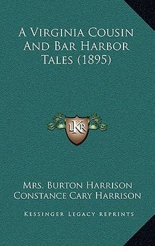 portada a virginia cousin and bar harbor tales (1895) (en Inglés)