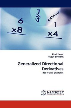 portada generalized directional derivatives (en Inglés)