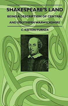 portada shakespeare's land - being a description of central and southern warwickshire (en Inglés)