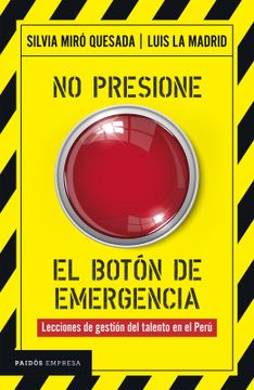 portada No presione el botón de emergencia (in Spanish)